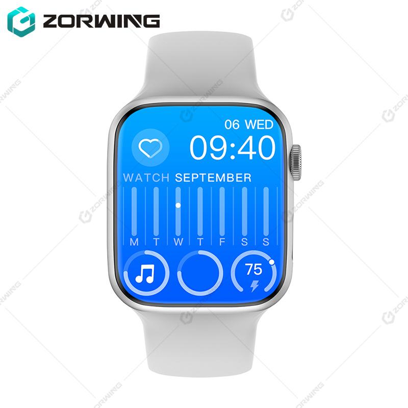 Relógio Inteligente W59 Masculino Feminino 47mm ECG GPS Smartwatch 2,2 Polegadas 105 Relógio Esportivo Série 8 W58 Atualizado para Android iOS com Trava de Pulseira