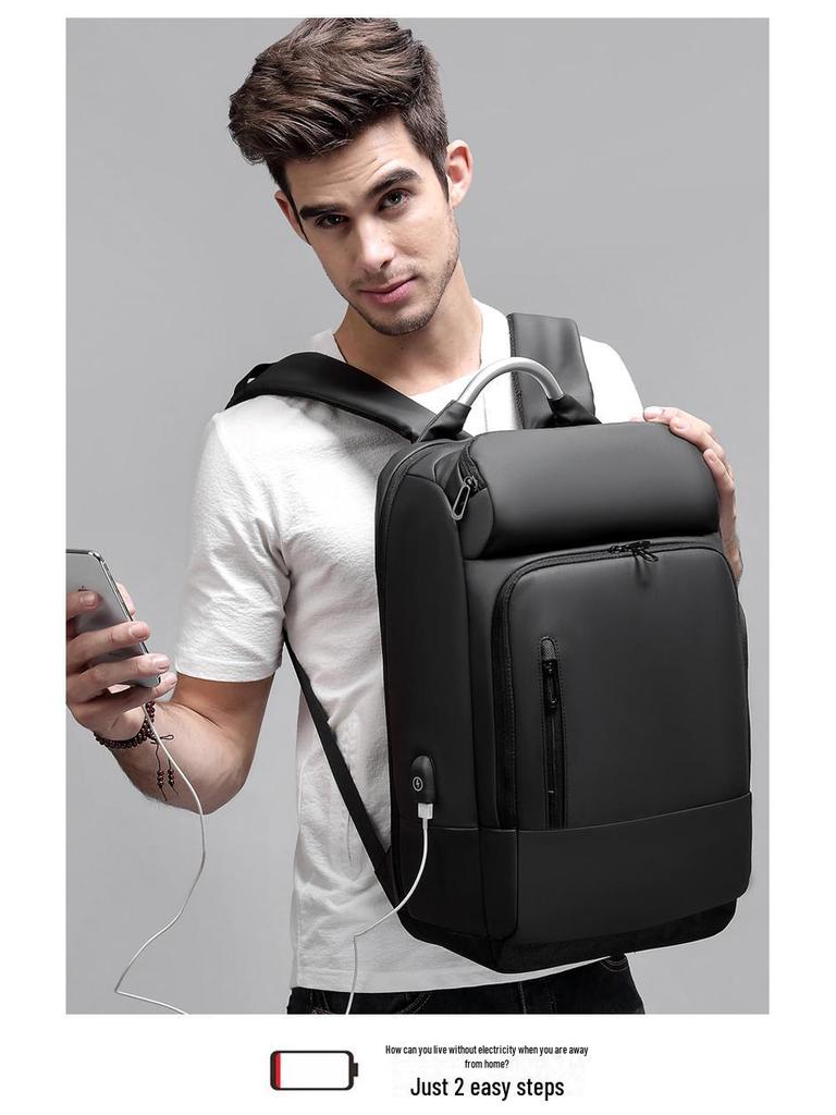 Pánský batoh na služební cesty - velkokapacitní, multifunkční, vodotěsný, na počítač