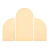 3x Arch Backdrop Covers Ceremony Baby Shower Arch Frame Backdrop Covers