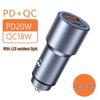 Aluminum Alloy PD20W Car Charger | Fast Charge for Apple Devices