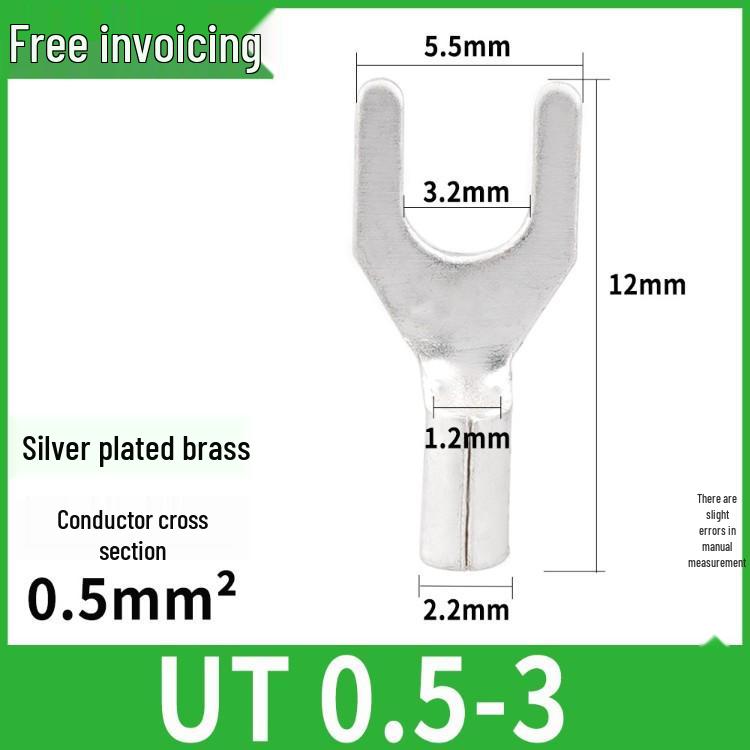Silver-Plated Brass Terminal Block: Round, U, Y, Fork Type Lug SNB/RNB Open Barrel