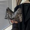Unique Design Purse Women's 2024 New Spring Summer Versatile Single Shoulder Crossbody Bag Sparkling Chain Armpit Bag