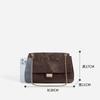 Versatile large-capacity bag women's 2025 new trend fashion tote bag niche texture chain messenger commuter bag