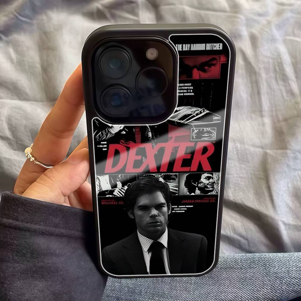 D-Dexter M-Morgan Phone Case Silicone PC+TPU For For IPhone 11 12 13 14 15 16 Plus 17 Pro Max Cover