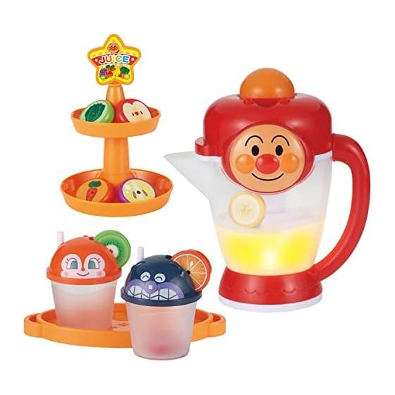 [BANDAI] Fruit! Vegetable! All mix! Anpanman talking mixer Recommended for ages 2 and up