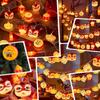 2026 Chinese New Year Fu Lantern LED String Lights - Red Spring Festival Decoration
