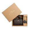 COACH Rowan Coated Canvas Shoulder Bag, Crossbody Bag, Handbag Small Women's Walnut CCL59-IMXAQ