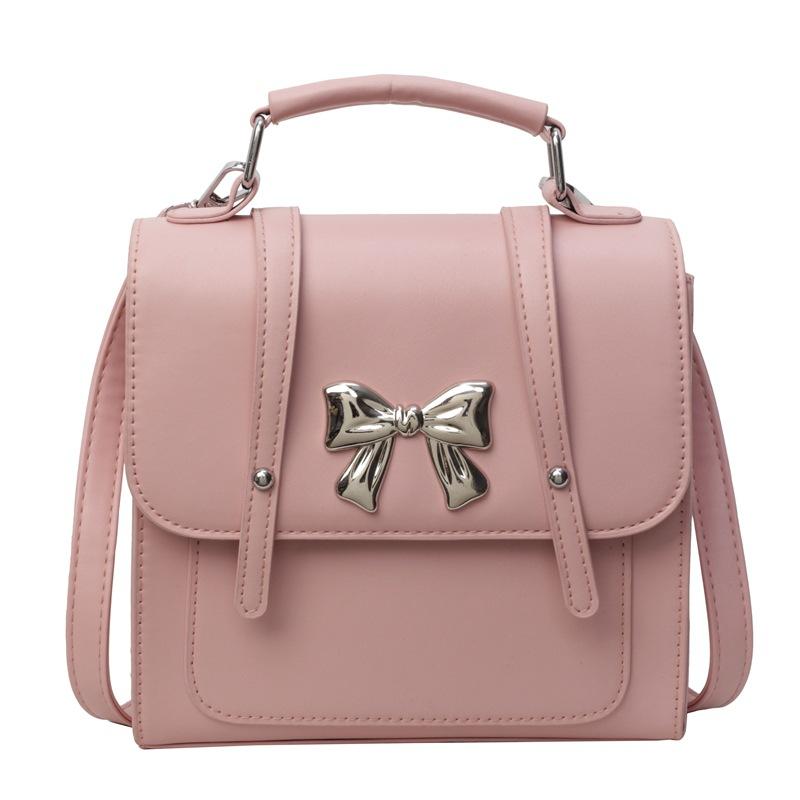 

Модный рюкзак Универсальная портативная дорожная сумка Женский новый повседневный рюкзак с бабочками розовый