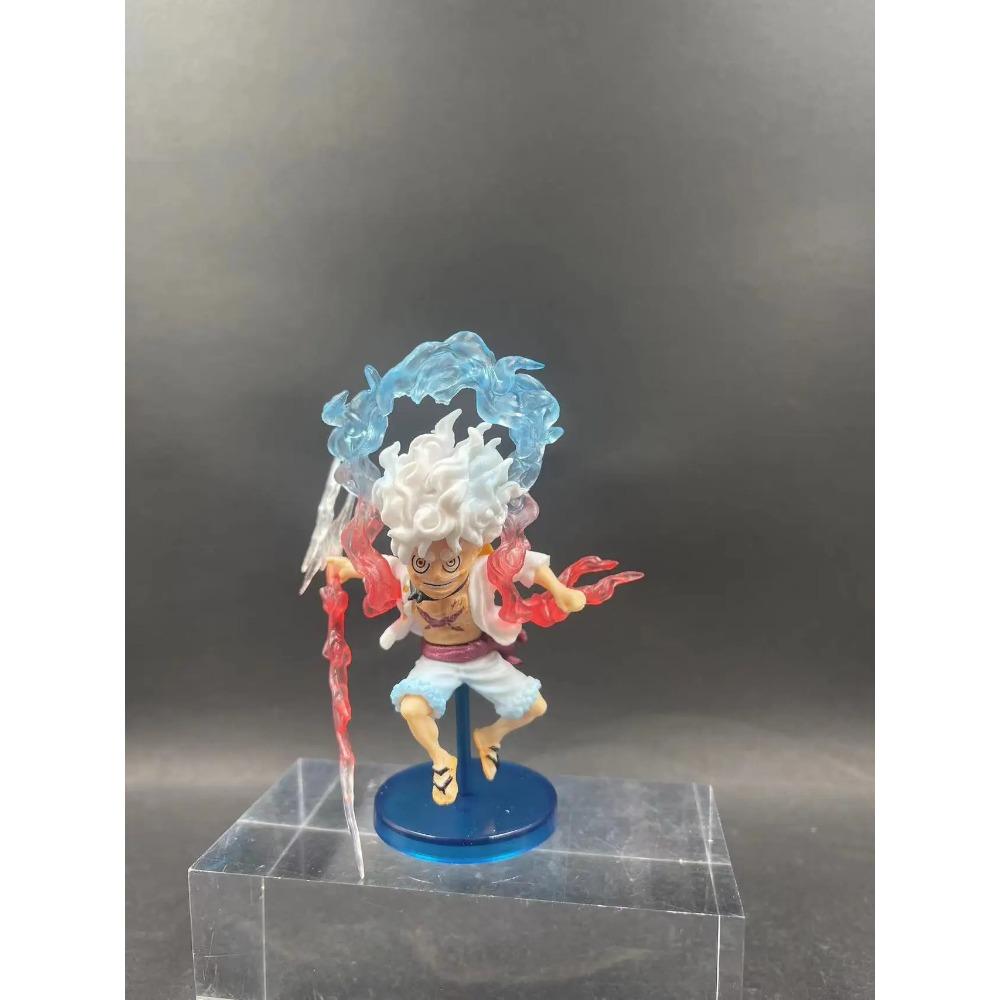 One Piece Gear 5 Sun God Nika Luffy Anime Figures Pvc Model Toys 10cm