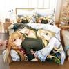 New Anime The Rising Of The Shield Hero Bedding Sets Duvet Cover Set With Pillowcase Twin Full Queen King Bedclothes Bed Linen
