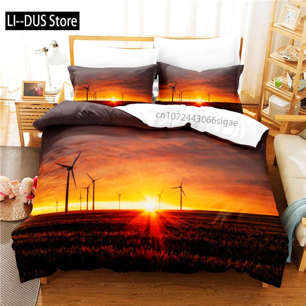 Sunset Bedding Set Duvet Cover Set 3d Bedding Digital Printing Queen Size Bedding Set Fashion Design