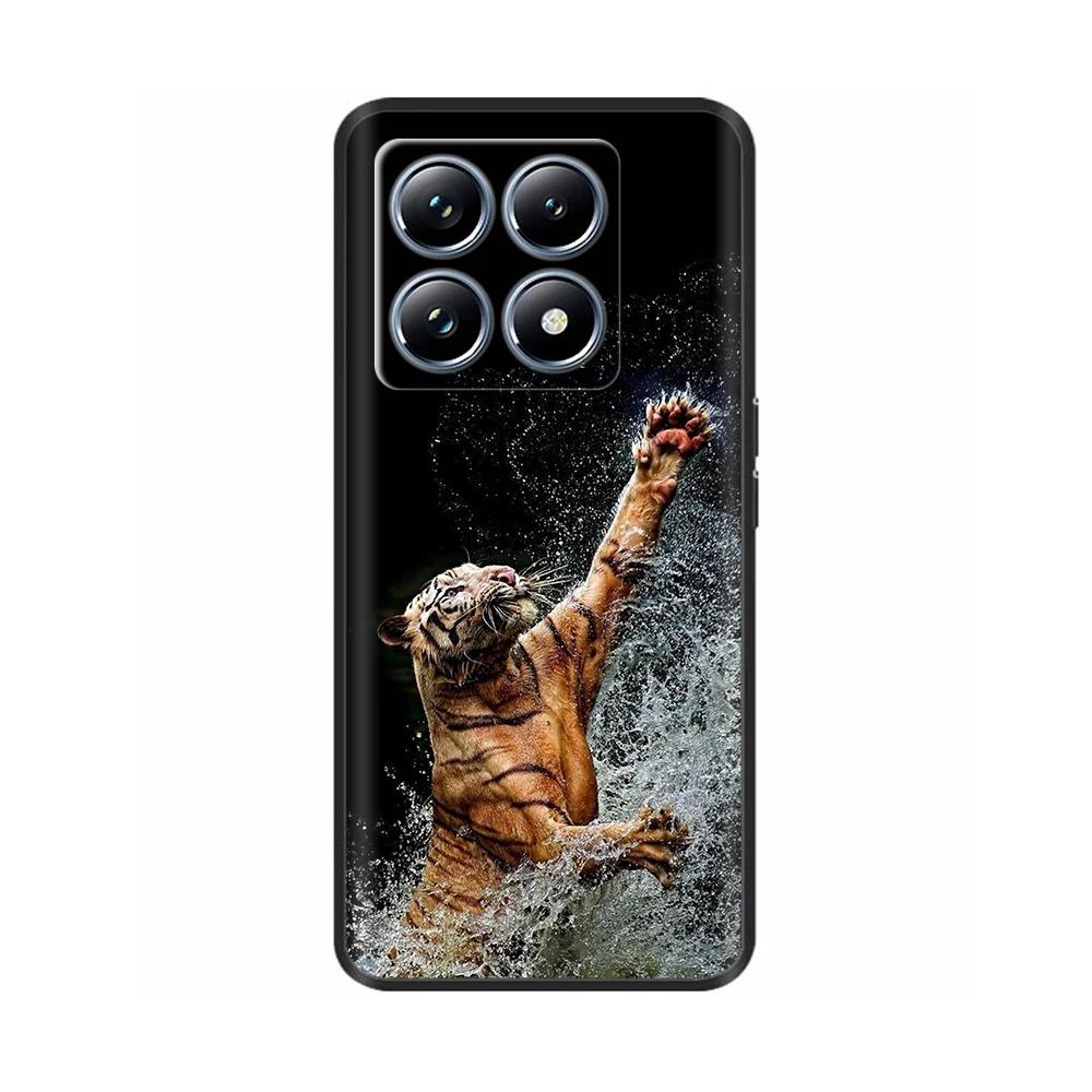 Für Xiaomi 14T Pro Hülle Silikon Luxus Blume Weicher Bumper Für Xiaomi Mi 14T Handyhülle Mode TPU Fundas für Xiaomi 14T 14 t
