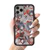 Genshin Impact Anime Phone Case Silikonové PC+TPU pouzdro pro iPhone 11 12 13 Pro Max 8 7 6 Plus X SE XR Hard Fundas