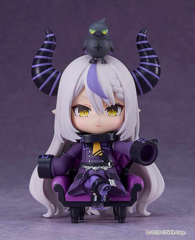 Figurine mobile peinte en plastique non à l'échelle de Laplace Darkness de Nendoroid Hololive Production