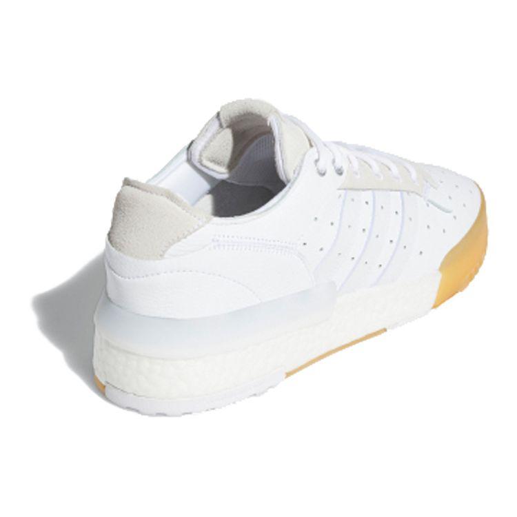 Adidas Originals Rivalry RM Low CHI Retro Casual Slip Resistant Durable Lightweight Low Top Skate Shoes Unisex Sneakers White Yellow FU6690