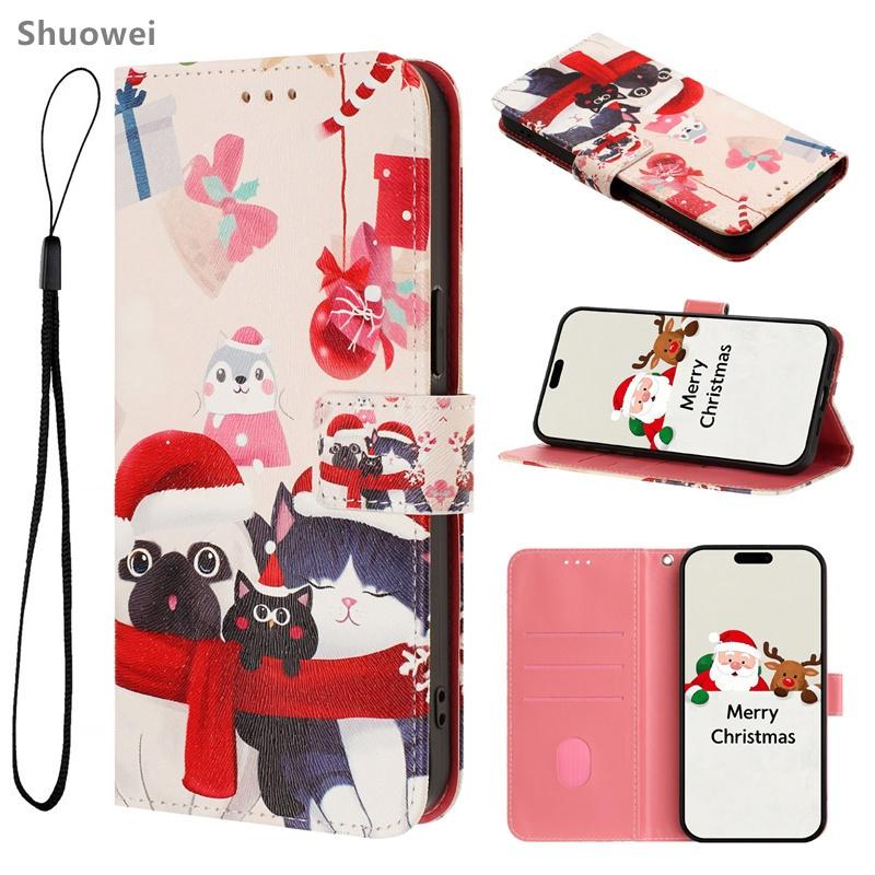 Case For Xiaomi 5X 6X 10 10T 11 NE 11T 12 Lite 12X 12S Ultra Pro 5G Wallet Leather Flip Cover Shockproof CellPhone Casing Girl Creative Shell Gift