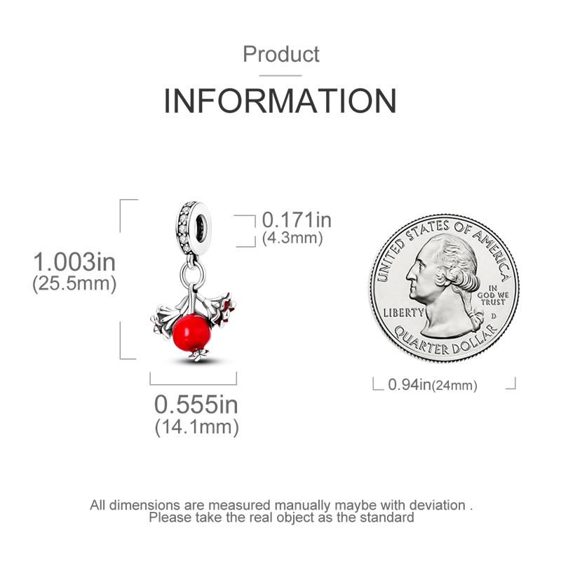 925 Silver Colorful Food Charms Beads Fruit Beer Lollipops Ice Cream Hamburger Dangle Fit Original Bracelet Diy Jewelry