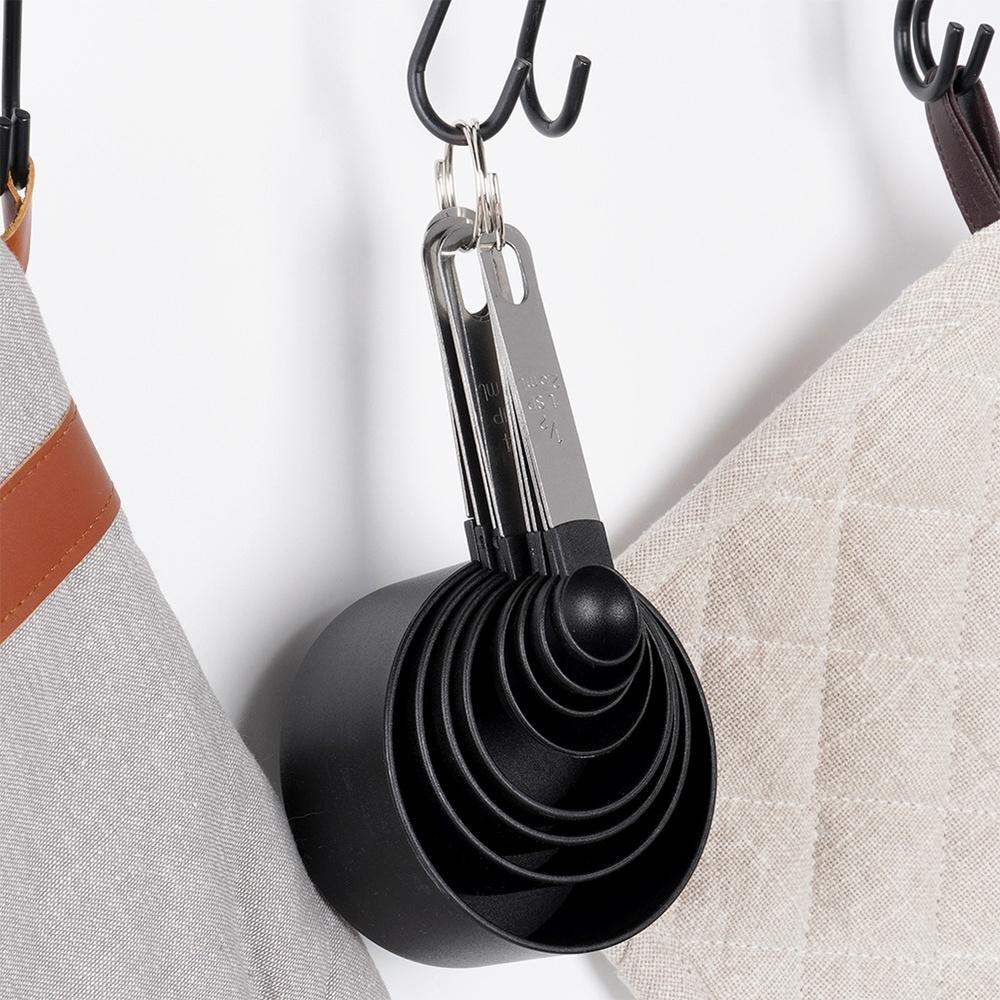 8x Miarki Kuchenne Kubki Łyżki do Odmierzania Produktów Spożywczych