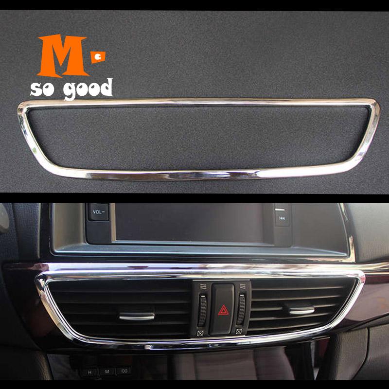2013 2014 2015 2016 für Mazda 6 Atenza Auto Innen Zierleisten Zubehör AC Klimaanlage Schalter Taste Center Konsole Blenden ABS