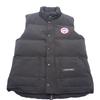 4154M S Down Vest Black Polyester Mens