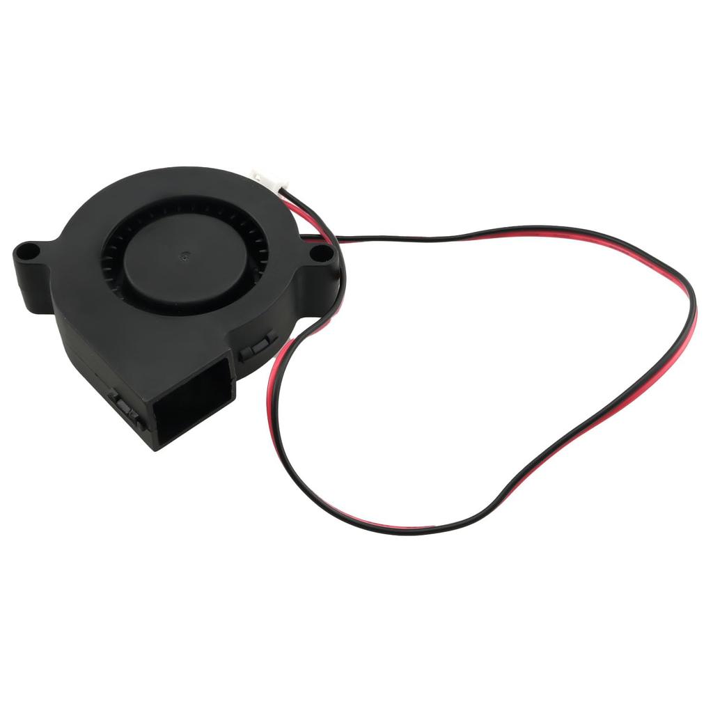 2PCS 5015 DC Turbo Blower 5x5cm 24V Printer Cooling Cooling Fan for Humidifier Cigar Box Aromatherapy Heater Small Appliance Repair Replacement