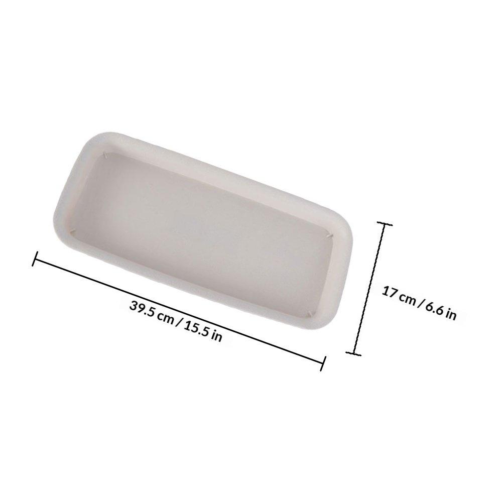 3Pcs Professional Flowerpot Water Trays Sturdy Plastic Gardening Flowerpot Bottom Trays Anti-Leakage Plant Pot Water Plates