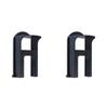 ABBP-2X Black Plastic Doorbell Rain Cover For Ring Models Doorbell Waterproof Protector Shield Video Doorbells