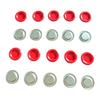 20pcs Colored Metal Small Disc Incense Holder Portable Cone Incense Burner for Sandalwood Jasmine Fragrance Zen Home Decoration 7