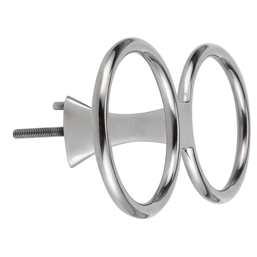 316 Stainless Steel Double Ring Cup Holder Drink Beverage Holder for Marine Boat Yacht Car RV