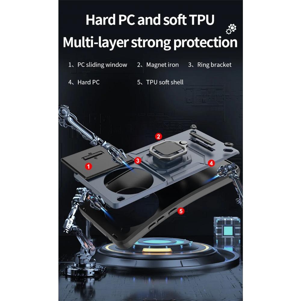 Magnetic Holder Armor for OnePlus 12 12R 11 11R Nord CE 3 Lite N30 5G Case Lens Protection Ring Cover Business Full Protection Cover