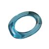 Geometry Transparent Bangle Shining Chunky Bracelets Temperament Women Hand Ring  Daily
