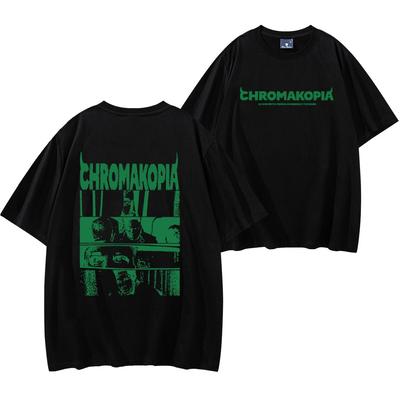 Unisexové tričko The Creator Chromakopia Bavlněné grafické tričko Hip hopová hudba Fanouškovské oblečení Alternativní streetwearový top Muži Ženy