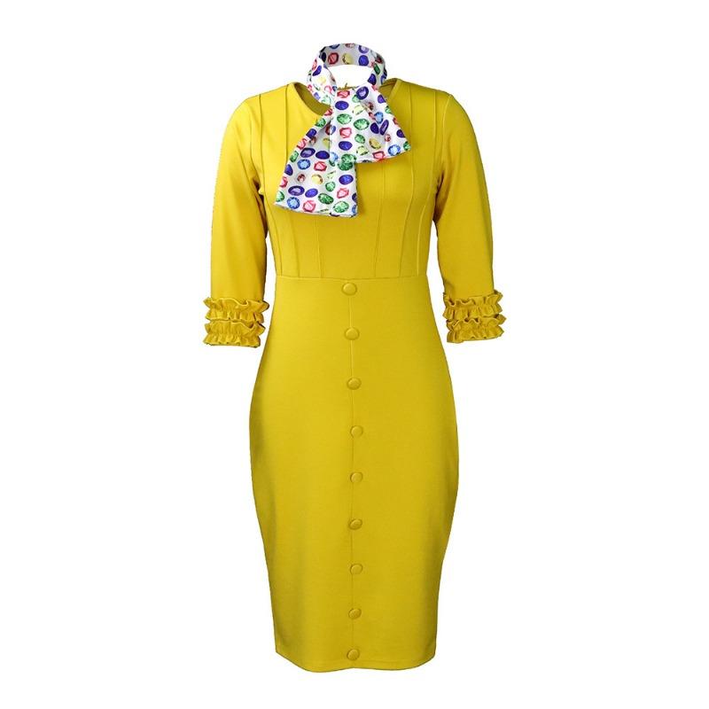 

Женская летняя новая однотонная юбка-карандаш с разрезами, профессиональная юбка с запахом на бедрах, платье с шелковым шарфом S