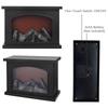 Christmas Fireplace Flame Lamp Charcoal LED Table Light Warm Light Holiday Gift Party Home Decor Festive Ambient Lighting