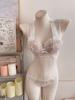 French Pure Desire Lingerie Set: Halter Lace Bra & Beautiful Back Anti-Sagging Bra