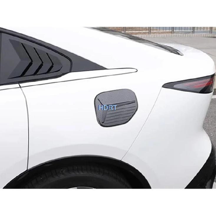 For Mazda 6E/EZ-6 EZ6 J90A 2024 + Car Style Accessories Exterior Sticker Fuel Tank Oil Cap Electric Box Cover Charging Port Trim