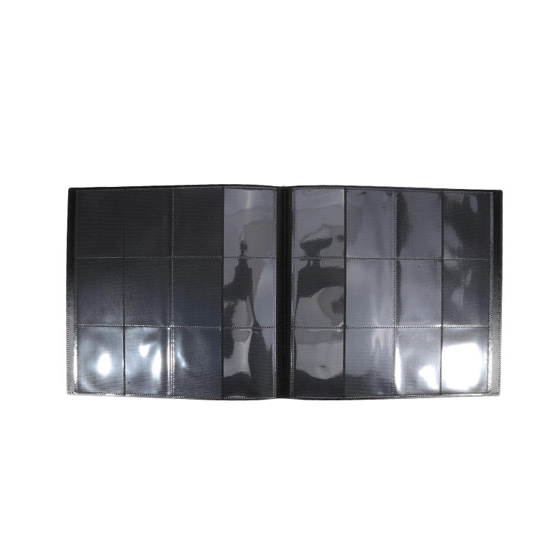 1PC Trading Card Collector Holder 4/9/12-Pocket Binder Portable Storage Case Suitable for Game Cards Baseball Football Cards