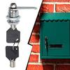 Cam Lock Drawer Cabinet Mail Box Lock 16-30mm Drawer Lock Zinc Alloy Cupboard Tongue Lock With 2 Key Furniture Hardware