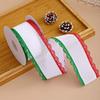 63MM 10 Yards Fine Linen Ribbon Handmade Quality Gift Packaging Ribbon  For Hair Accessories
