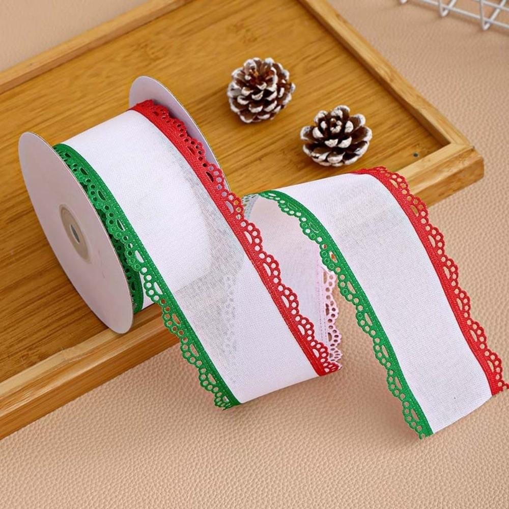 63MM 10 Yards Fine Linen Ribbon Handmade Quality Gift Packaging Ribbon For Hair Accessories