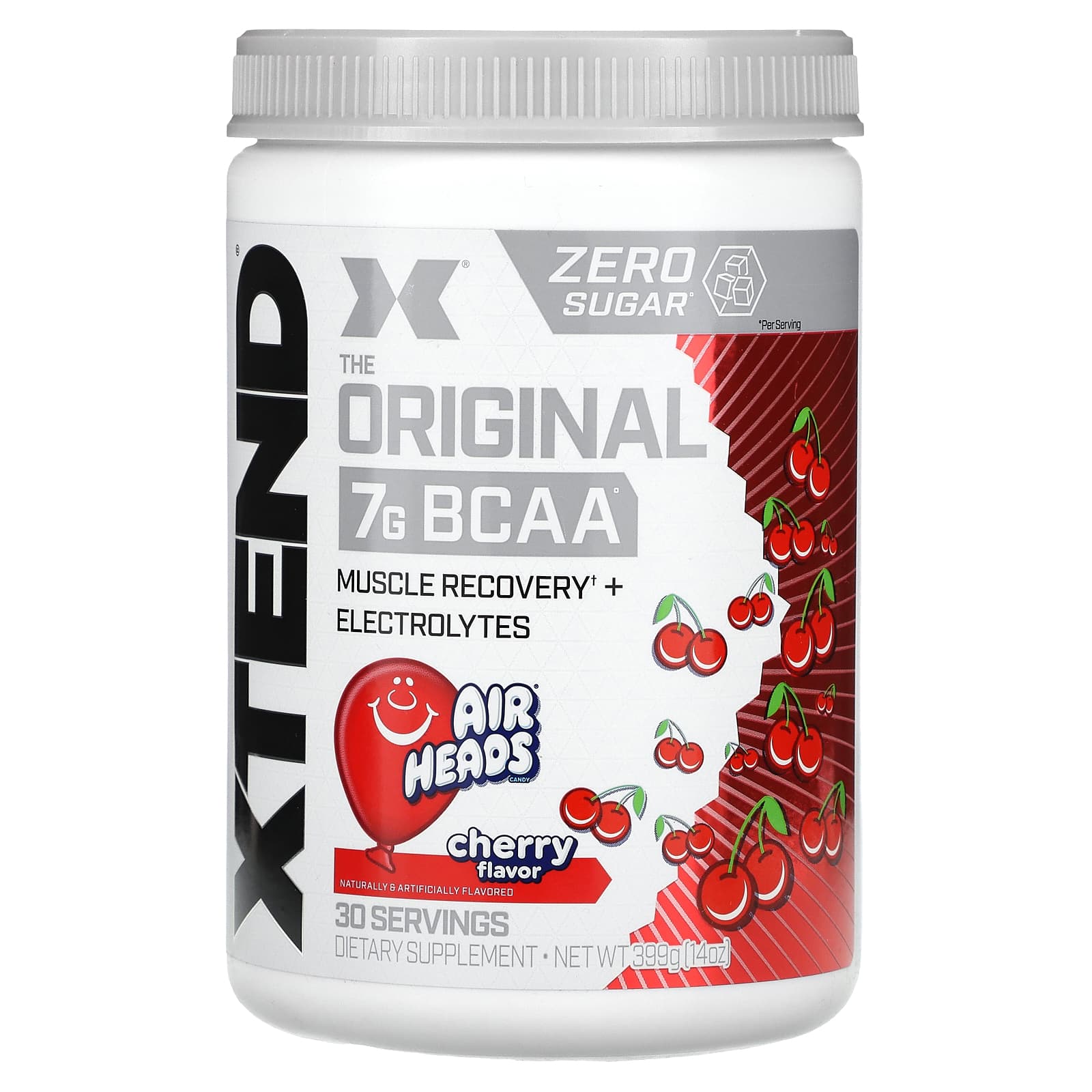 

XTEND, Original 7G BCAA, Airhead Cherry, 14 oz (399 g)