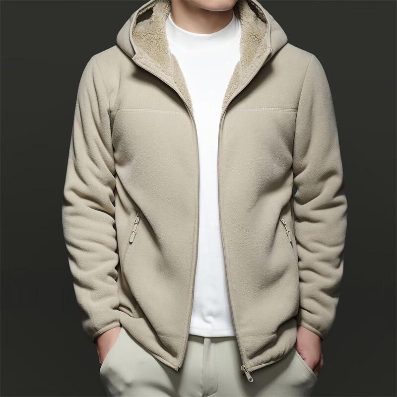 

Firstview Men s Winter Fleece Lined Zip-Up Hoodie FV25D1910 L