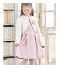Costume pour Entrée Scolaire Remise de Diplôme Formel Ange ensemble boléro robe ruban Mauve dos 115cm [Arisana] Cérémonie Filles, Cérémonie, Vêtements pour Enfants,