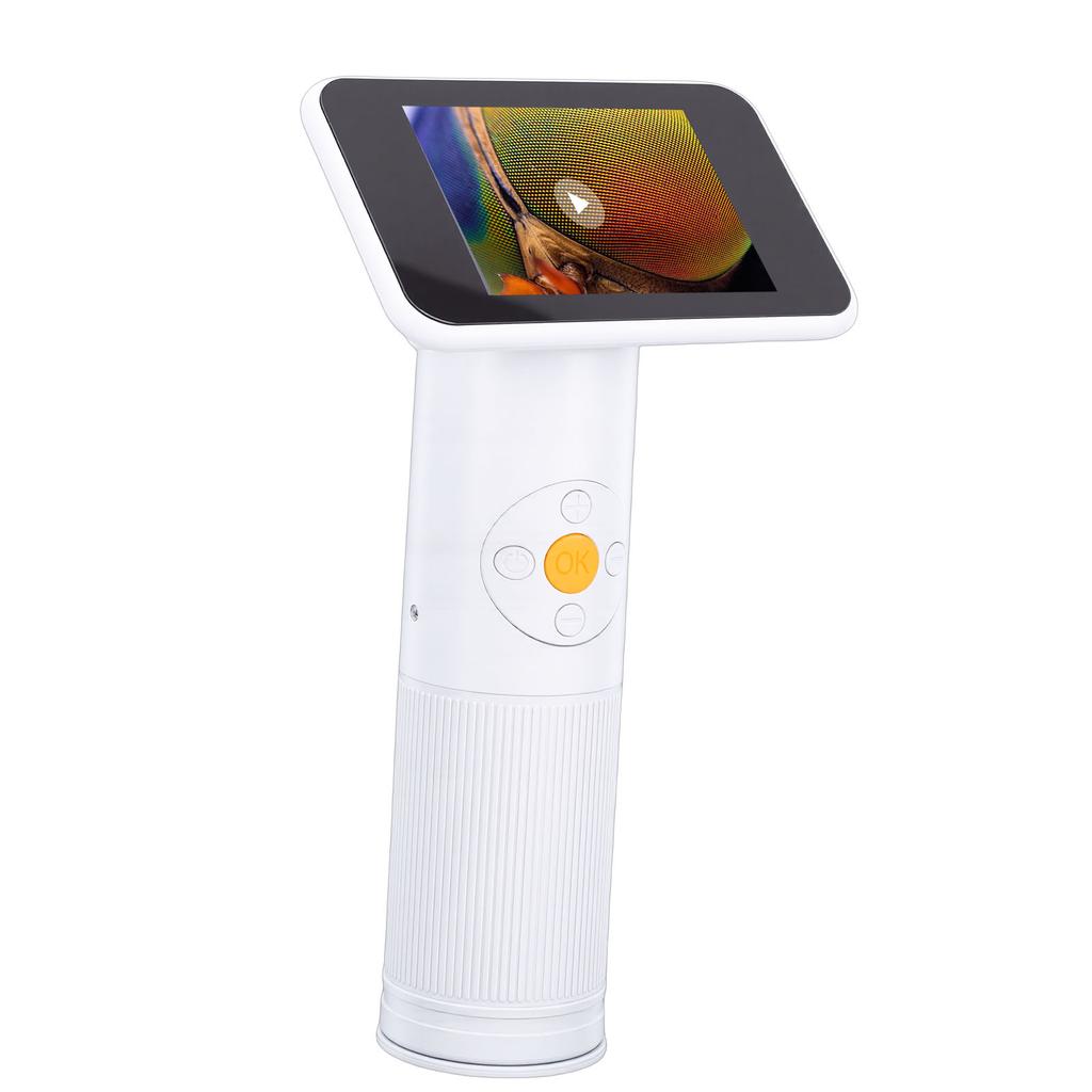 Digital Microscope, 4K 2.8in HD Screen 1600X Magnification Portable ket Microscope for Kids with Rotatable    , 8 LED Lights, for Microscopic