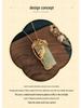 Chinese Court-Style Magpie & Flower Jade Pendant Necklace