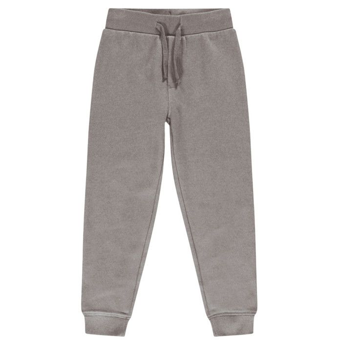Lot 2 pantalons jogging enfant bleu marine et gris – Molleton – Réglable et poches – 3 à 14 ans - - Bleu