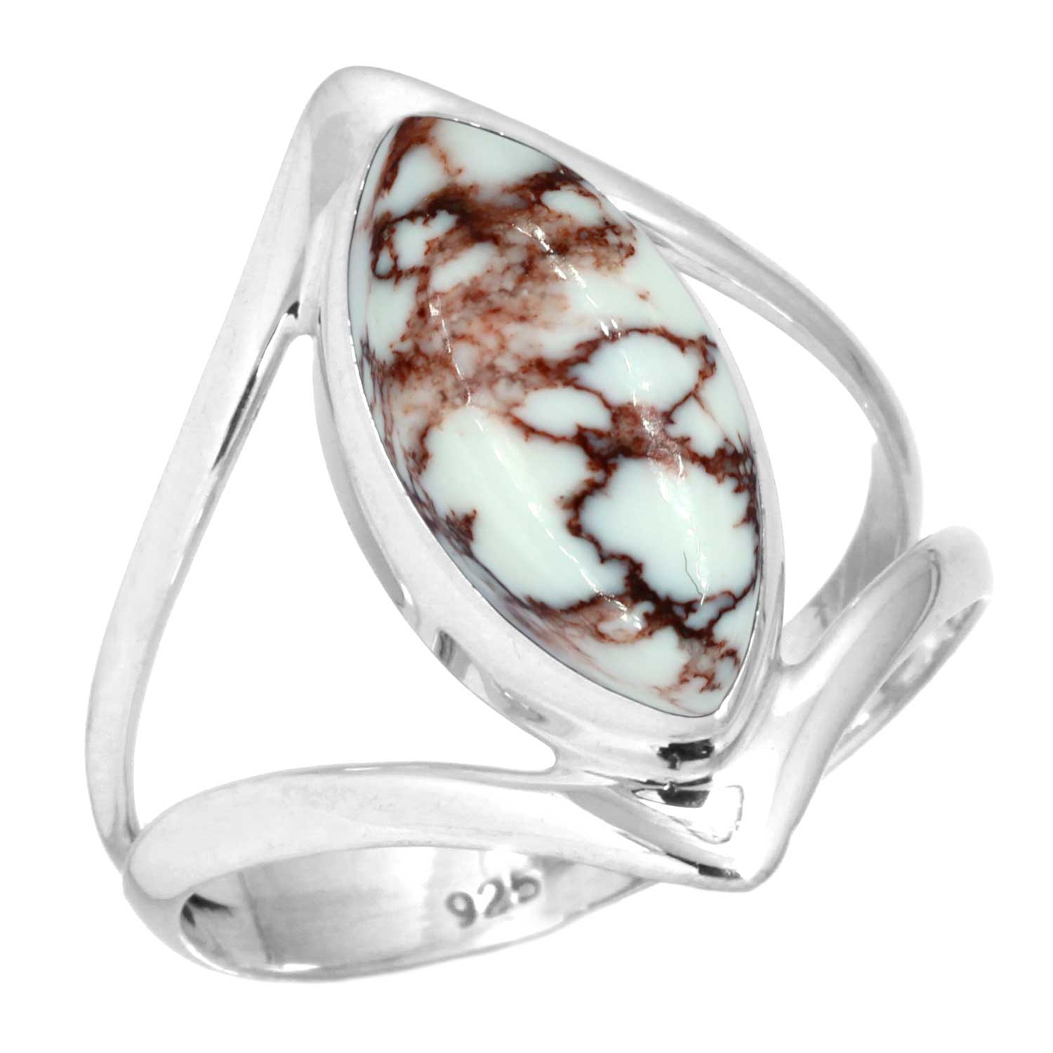 

Кольцо из стерлингового серебра 925 пробы, женское, с драгоценными камнями, ювелирные изделия ручной работы, новогодний подарок, смитсонит, губчатый коралл, серафинит, шаттакит, тулит, дикая лошадь, бохо 8.5