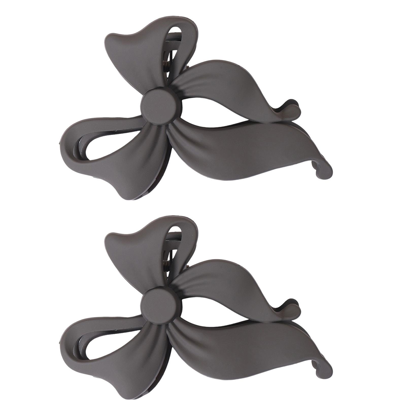 

Sophisticated Plastic Bowknot Hair Clip Cartoon Design Secure Clasp For Ponytail Comfort Wear
