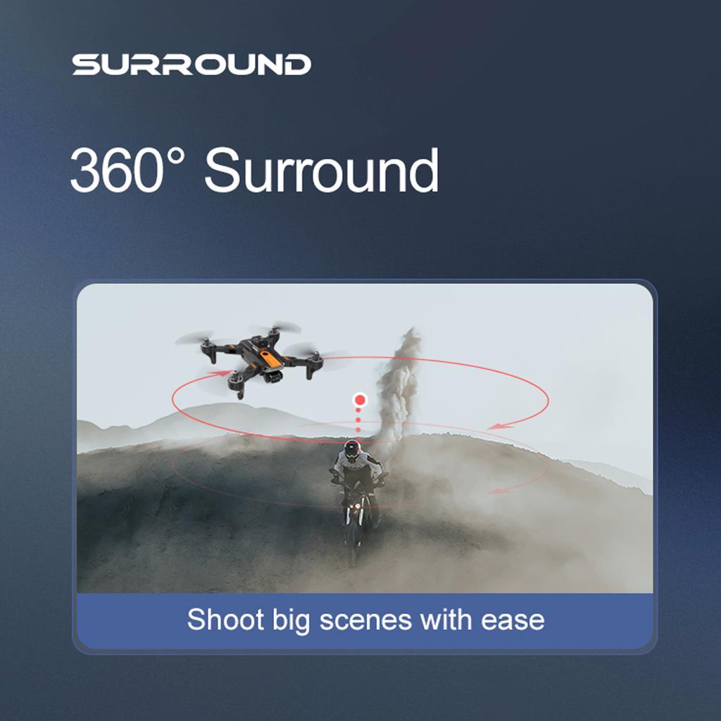 Remote Control Drone with Daul Camera 4K Optical Flow Positioning Obstacle Avoidance 5GWIFI FPV