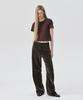 WNDERKAMMER Corduroy Straight Pants_Brown